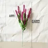 Faux Floral Greenery Simulation lavender 12fork long spike lavender green plant PE foam simulation fake flower silk flower plastic flower J220906