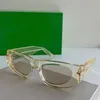 남성 클래식 리벳 선글라스 1144 여성 최신 판매 패션 태양 안경 검은 회색 선글라스 이탈리아 OCCHIALI DA SOLE 최고 품질 UV400 렌즈 임의 상자