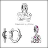 Argento Fit Pandora Bracciali Madre Figlia Cuore Charms Sier 925 Perline originali per gioielli che fanno Sterling Fai da te Donne Drop Yydhhome Dhwo2