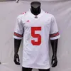 Ohio State Buckeyes Fußballtrikot NCAA College Bosa Elliott Johnson Chambers Wilson Fields Young George Ransom Olave Fleming Kittle