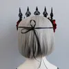 Повязки на голову Роза Красный Цветок Корона Лесной венок для волос Фестивальная повязка на голову F67 Прямая доставка 2022 Naturalstore Amrpm5298023