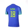 Brésil 24-25 Maillots de football personnalisés PELE VINI JR L.Paqueta G.JESUS DANI ALVES CASEMIRO Alisson Thai Quality Top Shirts MARQUINHOS Rodrygo 9 Richarlison kingcaps