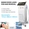 2 em 1 Máquina de remoção de cabelo a laser profissional Saída de alta potência 3500W 808 Diodo Lazer Removedor de cabelo Tratamento para todos os tipos de pele