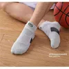 Athletic Socks Par Running Men Short Tjock Sweat Absorbent Outdoor Sports Basketball L220905