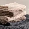 Almofada de limpeza durável panos de limpeza seca rápida algodão algodão conveniente anti-deformado extra grosso de cozinha pano