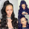 Brazilian Body Wave Wigs Pre Plucked Full Lace Frontal Wig Remy Hair Wig 180% 13x4 Lace Frontal Human Hair Wig Black Women AA95236P