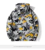 Erkek Ceketler Erkek Kamuflaj Windbreaker Sonbahar Kapşonlu Marka Moda Sıradan Erkek Giyim Hip Hop Spor Giyim Büyük Boy 8xl 220905