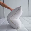 Pillow Peter Khanun 100% Goose Down s Neck s For Sleeping Bed s 100% Cotton Shell Filled with 100% Goose Down 48x74cm T220829325l