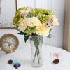 Faux Floral Greenery Artificial Flowers 10 Heads Silk Marigold Bridal Bouquet Dahlia Diy Party Home Decor Fake Flowers Chrysant Gerbera G10440 J220906