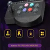 ゲームコントローラーcdragonアーケードゲームパッドUSBファイティングスティックアンドロイドプレイストリートゲーム用ジョイスティックロッカーコントローラー
