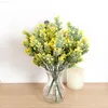 Faux blommig grönare lyxig plast konstgjorda blommor bröllop hem vardagsrum jul höstdekoration bukett falska växter diy arrangemang bulk j220906