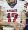 Liberty Flames Jersey de futebol Stephen Calvert Joshua Mack DJ Stubbs Rashad Jennings Eric Green Malik Willis