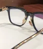 Nuovi occhiali di design alla moda 8138 occhiali da vista con montatura quadrata, stile semplice e versatile, con scatola, possono fare lenti da vista