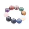 Natural Gemstones Stone Round Cabochon CAB No Drill Hole 16x6mm For Jewelry Making Earrings Bracelets Necklace Accessories BU301