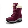 Mode neue Winter Frauen Boots hohe Qualität halten warme mittlere Schneeschnee Frauen Schnüre-up bequeme Damen Boots Femme