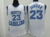 23 Майкл JD University University NCAA баскетбол Джерси Северной Каролины штат UNC Jerseys