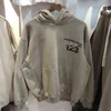 Erkek Hoodies Sweatshirts En Kaliteli Patchwork Khaki RRR123 Moda Hoodie Erkekler RRR 123 Ağır Kumaş Kazak Kapüşonlu Sokak Giyim Hoodies Kadın Giyim T220901