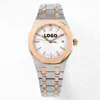 Diver Luxe Mechanisch Dameshorloge Fabriek 34mm 77351 Eta 5800 Beweging Tweekleurig Rose Goud Merk Dames 3IU9