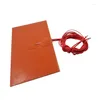 Carpets Silicone Heating Pad Heater 150mmx200mm For 3d Printer Heat Bed