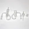 R￶kning Diamond Knot Loop Quartz Bangers 10mm 14mm 18mm Manlig kvinna 45 90 Quartz Banger Nails For Glass Bongs Dab Rigs