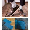 Athletic Socks 2021 Herfst Winter Nieuwe hoogwaardige organische katoen Harajuku Happy Men Compressie Business Dress Long Gift L220905