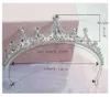 Cabeças de cabeça Rhinestone Headwear para crianças Crown Crown Princesa Casamento