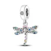 925 argento Fit Pandora Charms originali Ciondolo fai da te donna Bracciali perline Dog Cat plata charms di ley