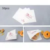 Geschenkpapier, 50 Stück/Packung, Backpaket, Donut, Bäckerei, Lebensmittelverpackung, Kraftbeutel, ölbeständig, Pommes, Brot, Sandwich, Papier, süße Verpackung