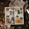 Confezione regalo 20 pezzi/lotto adesivi botanici vintage letteratura animale conto mano materiale cancelleria decorativa