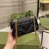 Evening Bags FASHION 2022 Marmont WOMEN luxurys designers bags 446744 real leather Handbags chain Cosmetic messenger Shopping shoulder bag Totes lady