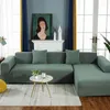 Крышка стулья Pure Color Polyester Fiber Slipcovers Solid Dofa Cover All-включенное диван