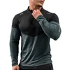 Erkek Tişörtler Erkek Spor Salonu Sıkıştırma Erkek Rashgard Fiess Uzun Kollu Çalışan Giysiler Homme T Shirt Futbol Forması Spor Giyim Kuru Fit 220906