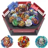 Beyblade 버스트 세트 장난감 Beyblades 경기장 Bayblade 금속 융합 4D 실행기 회전 탑 Bey 블레이드 블레이드 장난감 크리스마스 선물 LJ298L