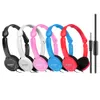 3.5mm Wired Gaming Headset Headphones Over-Ear Foldable Sports Music Earphones with Microphone for Smartphones Tablet Laptop Desktop PC