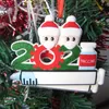 Juldekorationer 2021 karant￤n julgran h￤nge santa claus personligt diy namn ￶verlevde familjharts h￤ngande prydnad hem dekoration