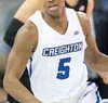 Wskt Wears College 2021 Nouveaux hommes Creighton Basketball Jersey Ty-Shon Alexander Christian Bishop Jacob Epperson Antwann Jones Mahoney Zegarowski Ko