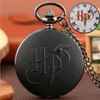 Montres de poche Rétro Bronze/Noir/Gris Antique École Cosplay Pendentif Conception Quartz Collier Chaîne Montre Souvenir Cadeaux