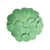 フェイクフローラルグリーン50pc人工ユーカリの葉緑色の植物枝の誤った丸い葉の葉の装飾シミュレーションユーカリの葉J220906