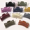 Vintage Claw Clip for Hair Colorful Solid Color 12cm Big Claw Clip Girls Hairclip Clip Hair Headwear Hair Accessories263j36173422205844