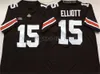 NCAA College Ohio State Buckeyes Jerseys 15 Ezekiel Elliott 16 J.T Barrett Jersey