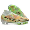 Mens Soccer Football Shoes Superfly IX XXV 9 15 Elite FG Women Boys High Boots Cleats 39-45