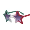 Sunglasses 2022 Fashion Personalized Five Pointed Star Trend Party Beach Funny Multicolor Glasses9913235