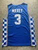 Uomo The Movie Deutschnd # 14 Dirk Nowitzki Maglia da basket blu navy College Kentucky Wildcats Maglie NCAA 3 Maxey Camicie