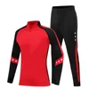 Ensembles de course Survêtement de football personnalisé Formation Garçon Jogging Costumes Club de football en gros Hiver Vestes pour enfants