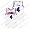 Le basket-ball universitaire porte NCAA Arizona Wildcats # 2 Brandon Williams 3 Dylan Smith 4 Chase Jeter Jemarl Baker Jr. 10 Bibby Ayton Iguodala Deandre Mike Andre Jersey