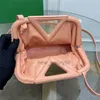 7A أعلى جودة مصمم نقطة المنسوجة الكتف حمل حقيبة يد حقيبة crossbody الفاخرة الأعشاب البحرية نسج جلد العجل الأزياء حقائب اليد الصليب ب