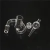 Rauchen Quarz Banger Carb Cap Set 25 mm Quarznagel 14 mm männlich weiblich Terp Flat Top Bangers für Dab Rigs Glasbongs