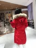 Frauenmantel Winter Daunenjacke Damen Echter Wolf Pelzkragen Entenmäntel Innen Warmer Parka Femme Slim Fit Finden Sie Oberbekleidung Parkas in Top-Qualität