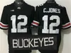 NCAA College Ohio State Buckeyes Football Jerseys 1 Braxton Miller 12 Cardale Jones 15 Ezekiel Elliott 16 J.T Barrett 97 Joey Bosa Johnson George Griffin Bosa Jersey