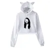 Sweats à capuche pour hommes Penguinz0 CHARLIE HEAD Merch Cat recadrée femme/fille à capuche hauts amples sweat-shirt humide